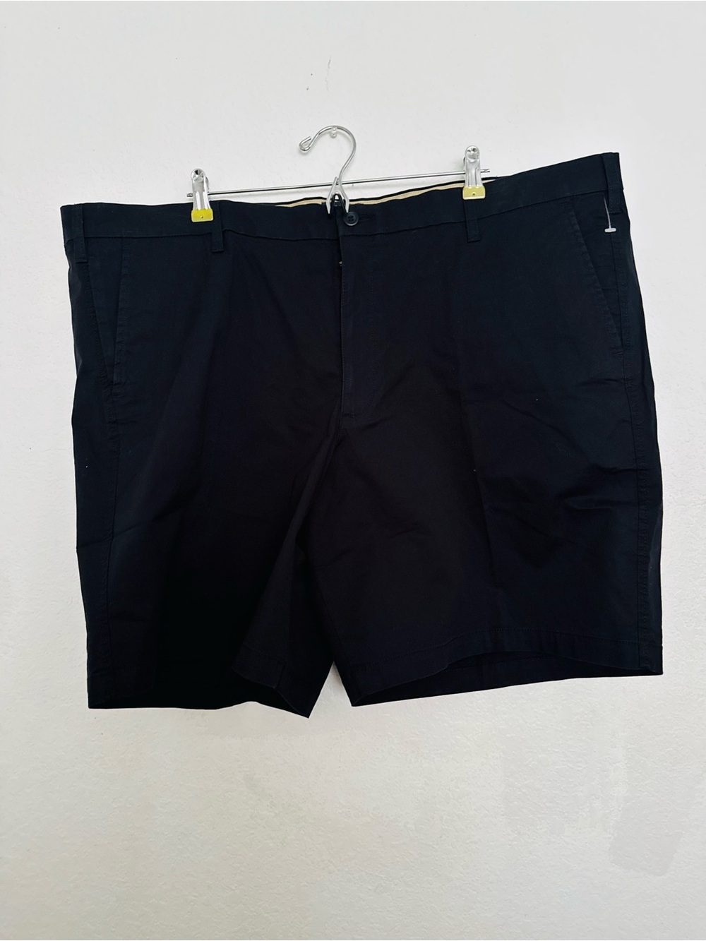 Dockers Men's Ultimate Straight Fit Supreme Flex Shorts Black Size 48